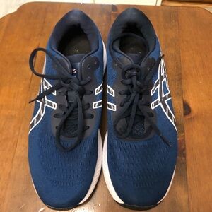 Women’s ASICS blue sneakers